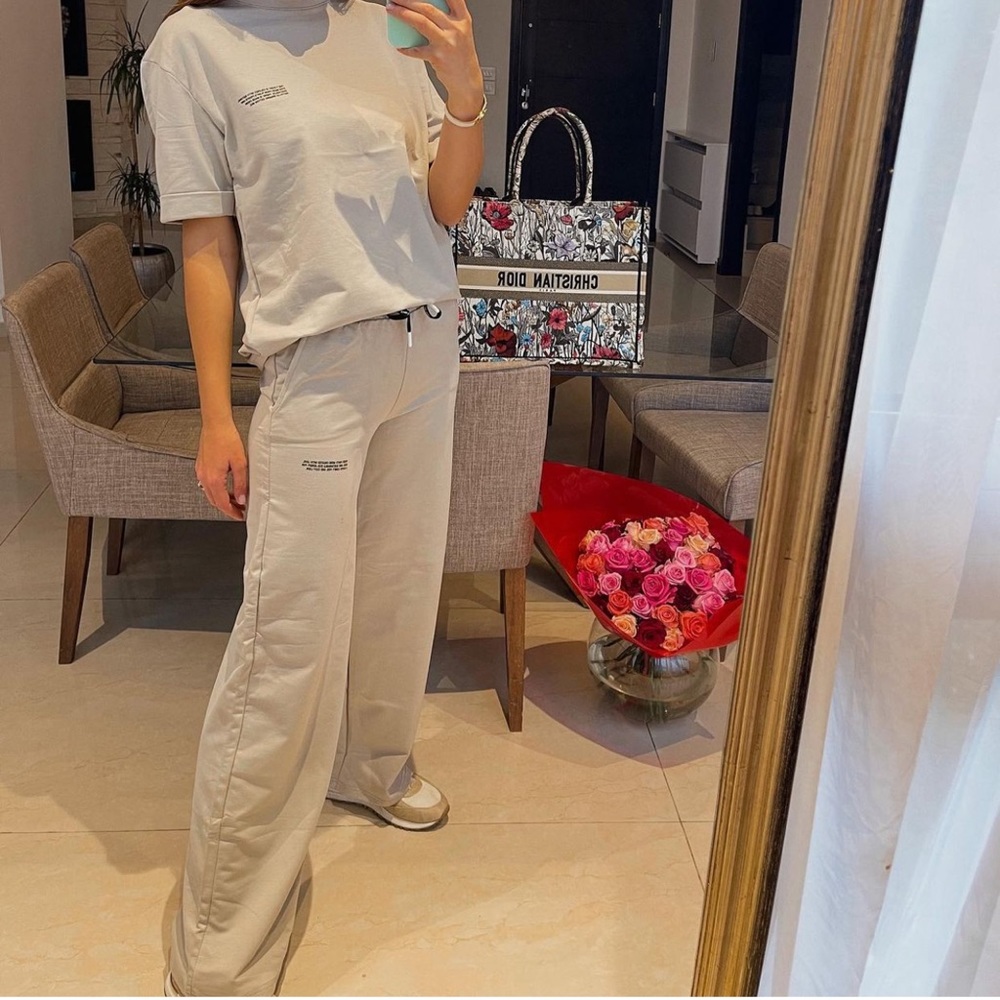 Set: pants and t-shirt, size S, like new